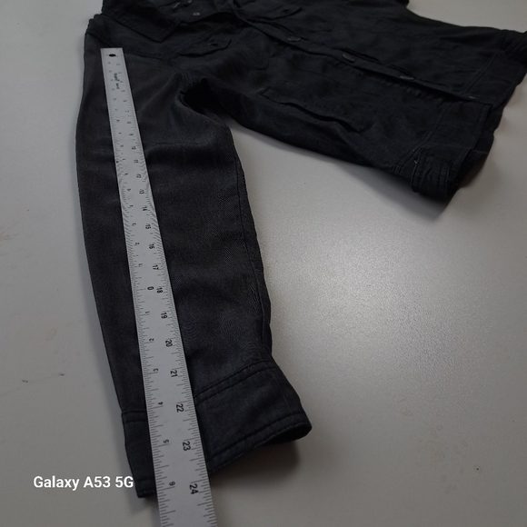 Tahari Women Soft Collared Neck Long Sleeve Jacket w Pockets Charcoal Size XL - Picture 13 of 14